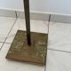 Lamp in gilded brass
