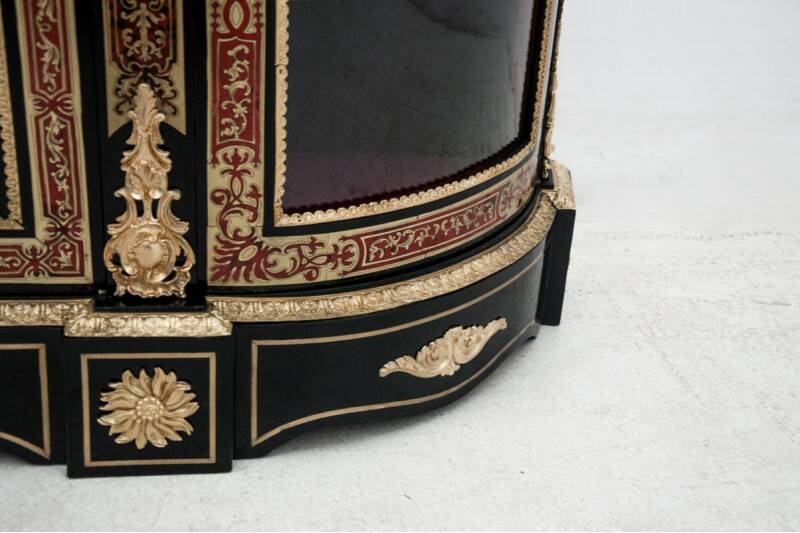 Boulle cabinet, France, circa 1860