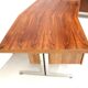 Large exclusive vintage rosewood corner desk by Voko made in the 1960s