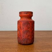 West German pottery vase WGP from the mid-century by Scheurich, 1960s.