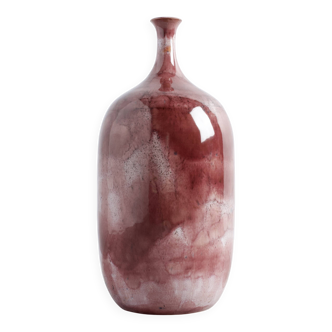 Swedish single-flower vase signed