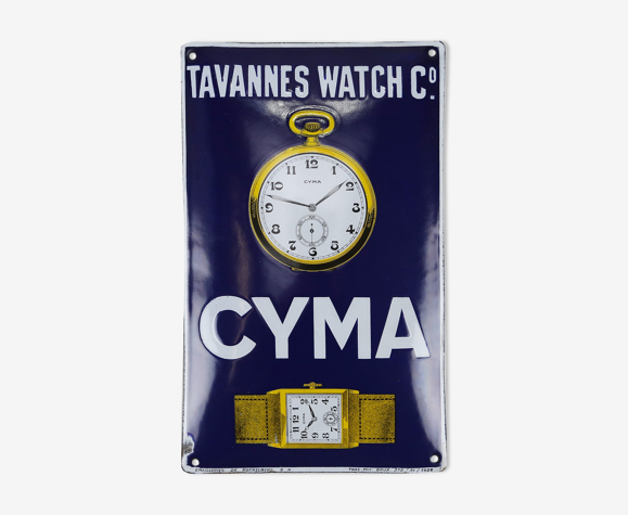 Enseigne publicitaire Cyma emanel 1926