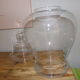Large glass apothecary jar