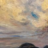 Vintage marine painting