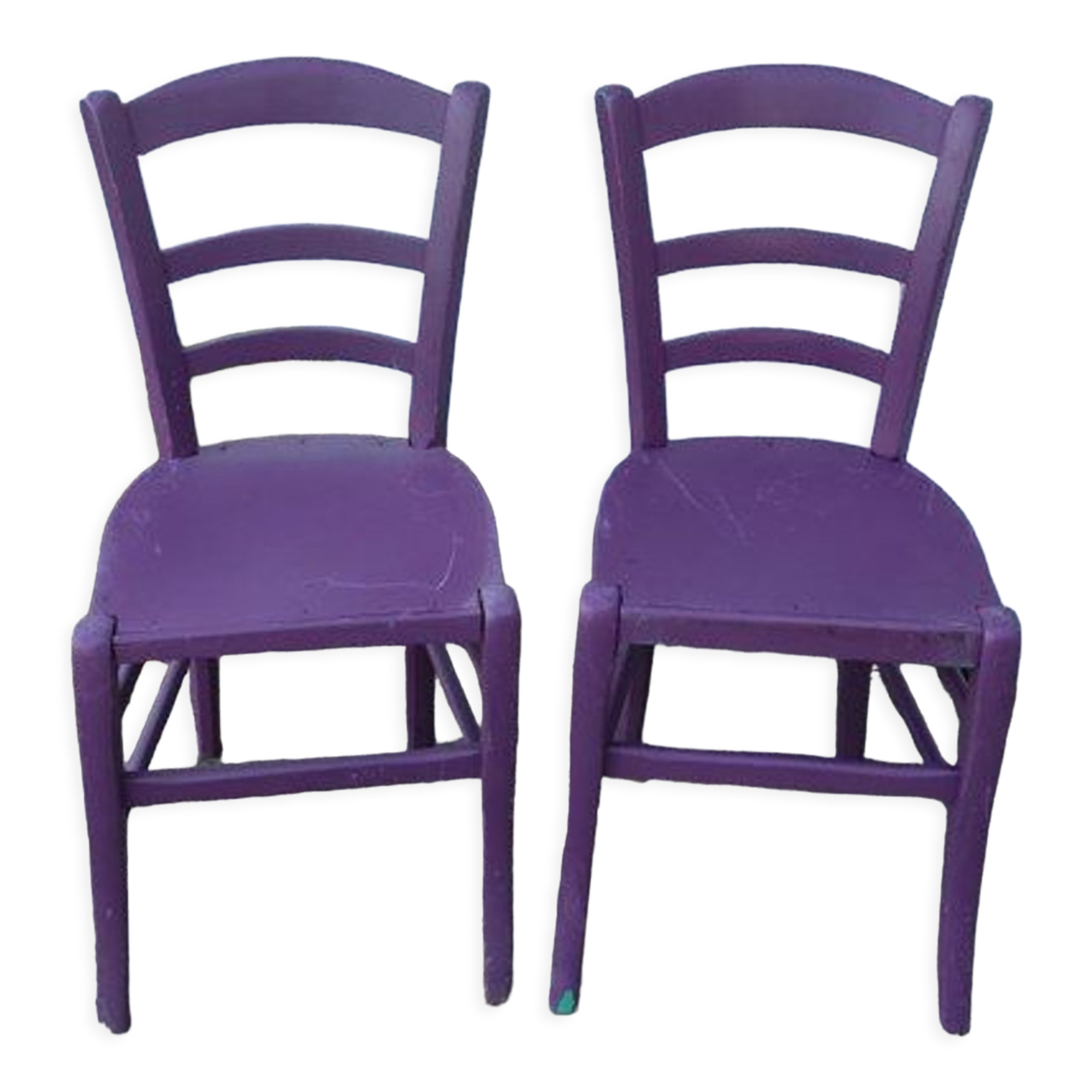 Pair of bistro chairs
