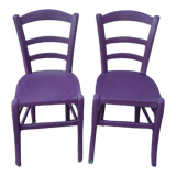 Pair of bistro chairs