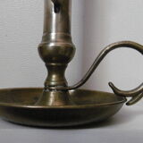 Ancient brass chandelier