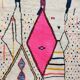 Azilal Berber rug in handmade wool 290 X 200 CM