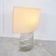 Glass table lamp by Peil and Putzler, 1960s