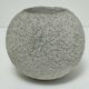 Jardinière boule béton ciment design années 60