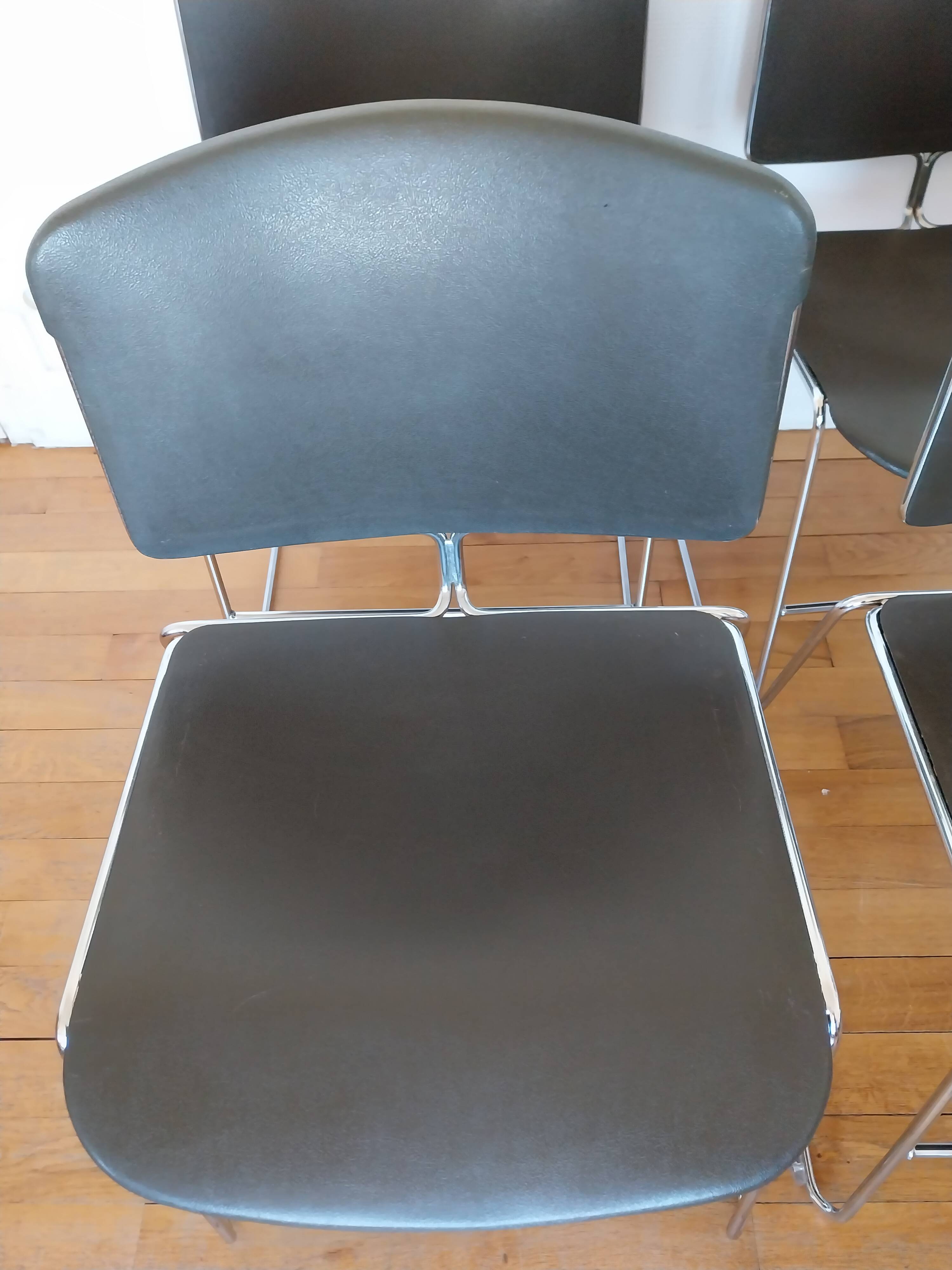 6 Max Stacker designer chairs for Steelcase
