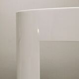 Lacquered wood side table