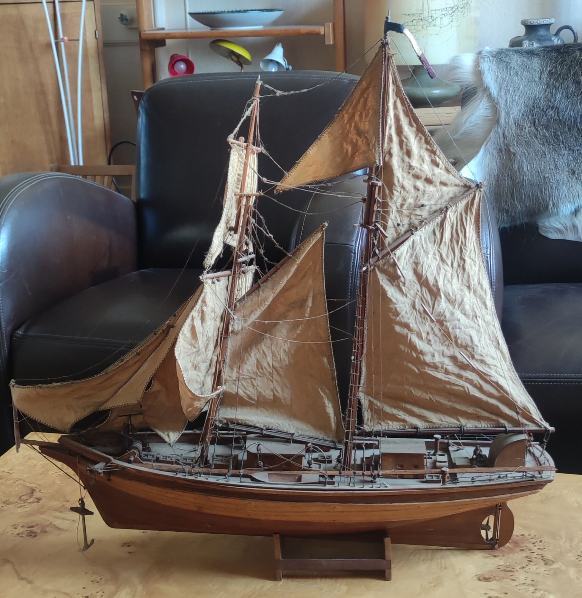 Old model boat