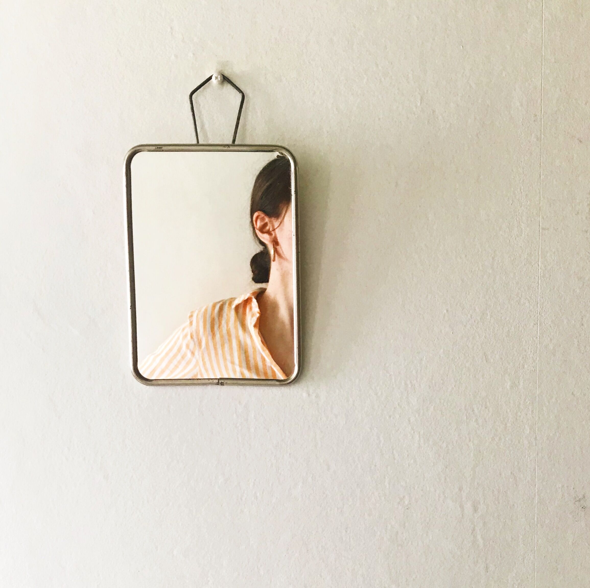 Barber mirror - 18x13cm