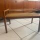 Mahogany coffee table Roger Landault 1960