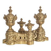 Pair of late 19th andirons