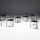 Postmodern "Tokyo" Armchairs by Rodney Kinsman for Bieffeplast, Italy, 1980s