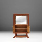 Art Deco Vitrine Cabinet Attributed to Gaston Poisson, France 1940s