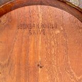 Scandinavian teak plant holder