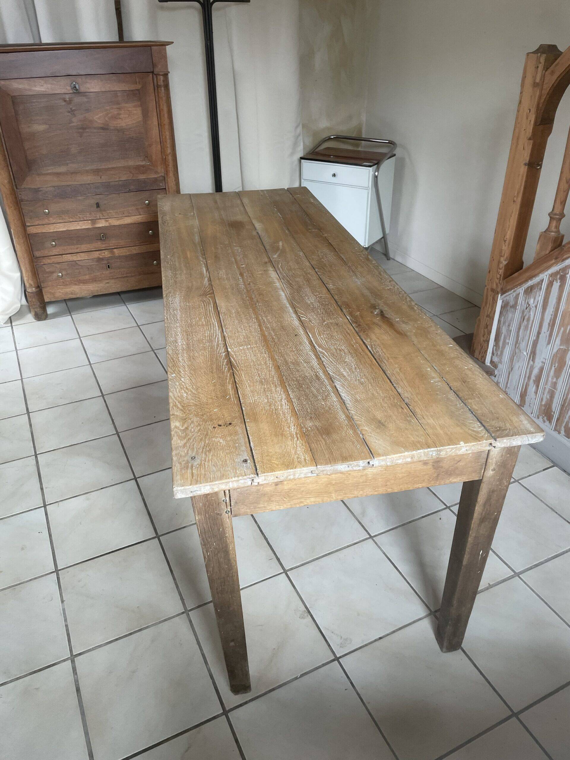 Country farmhouse table