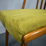 1960s Antonin Suman beech dining chairs, set of 4