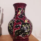Vase decorated with birds Marc Giger