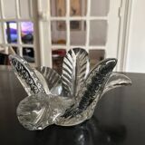 crystal flower bowl