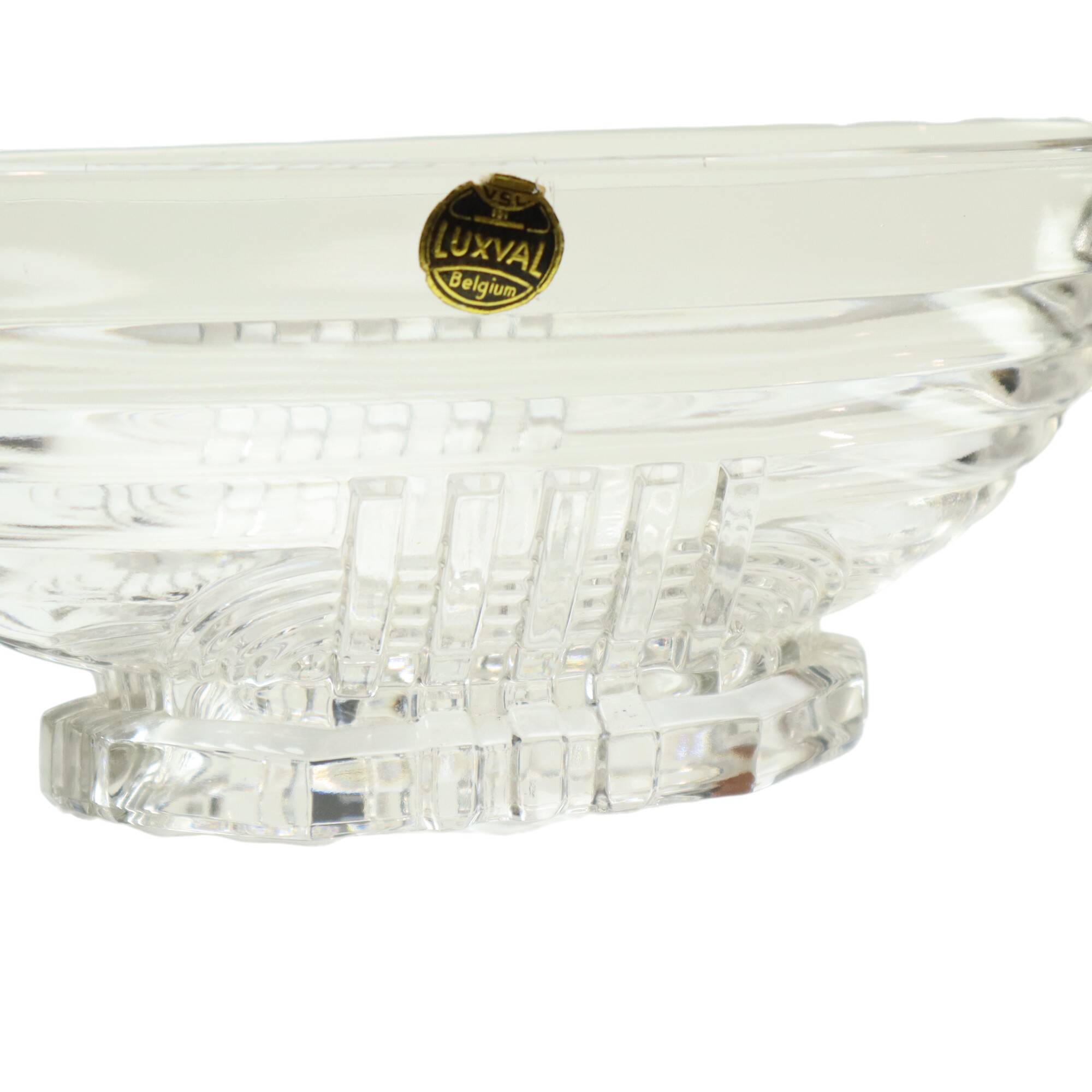 Art Deco Fruit Bowl Coupe Marcelle Val Saint Lambert 1935