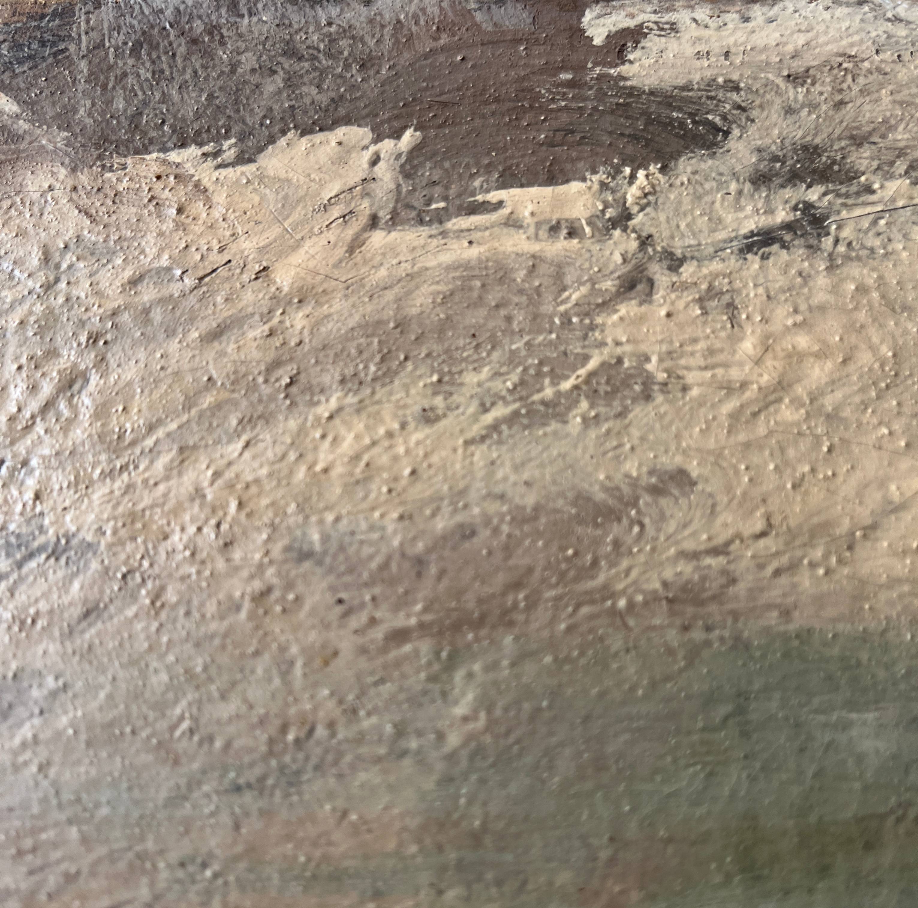HST Marine painting “Saint Malo” signed Farlès very early 20th century