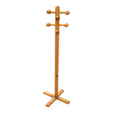 Vintage solid wood coat rack – 180 cm