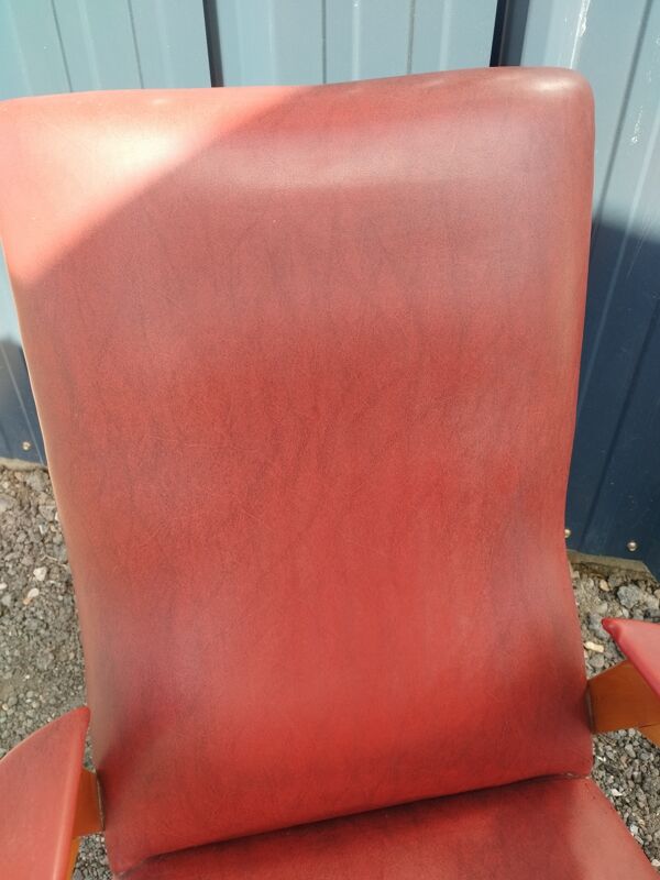 Paire de fauteuils vintage ancien