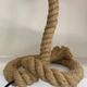 Cord lamp and cotton lampshade