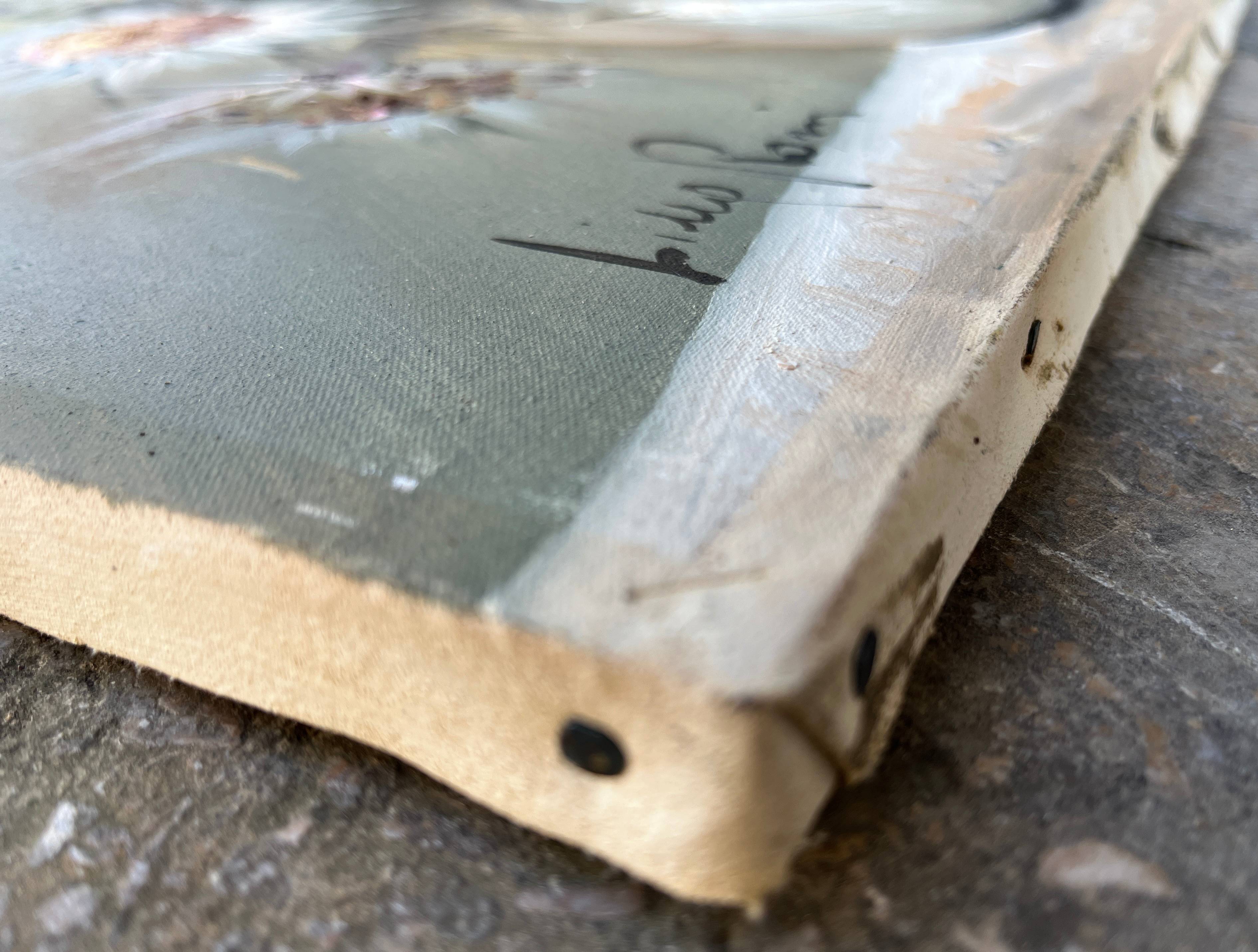 HST painting "Bouquet of wild flowers" signed 20th century