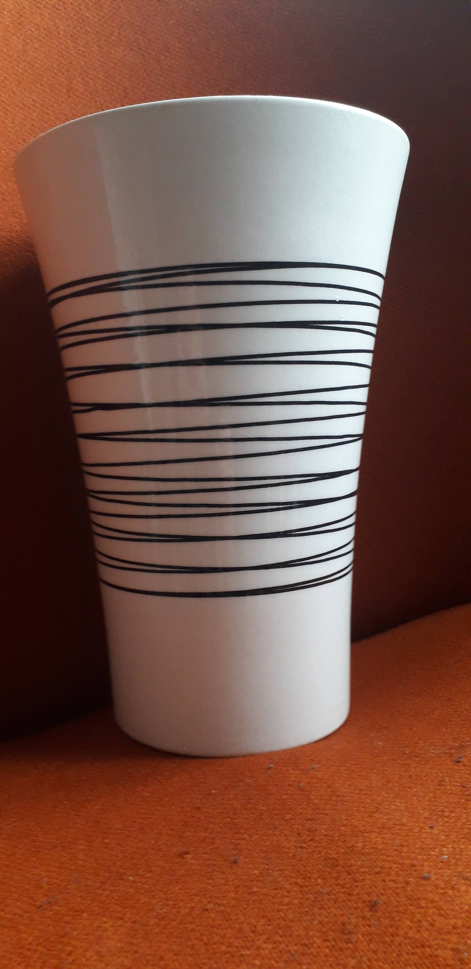 German ceramic vase signed Scheurich