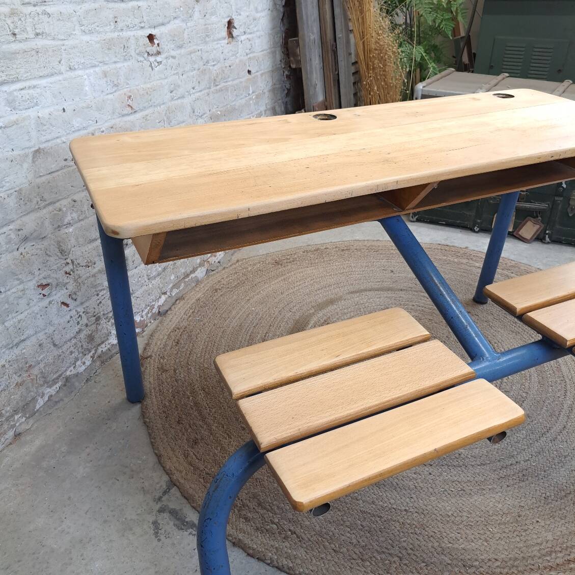 Bureau double ecolier