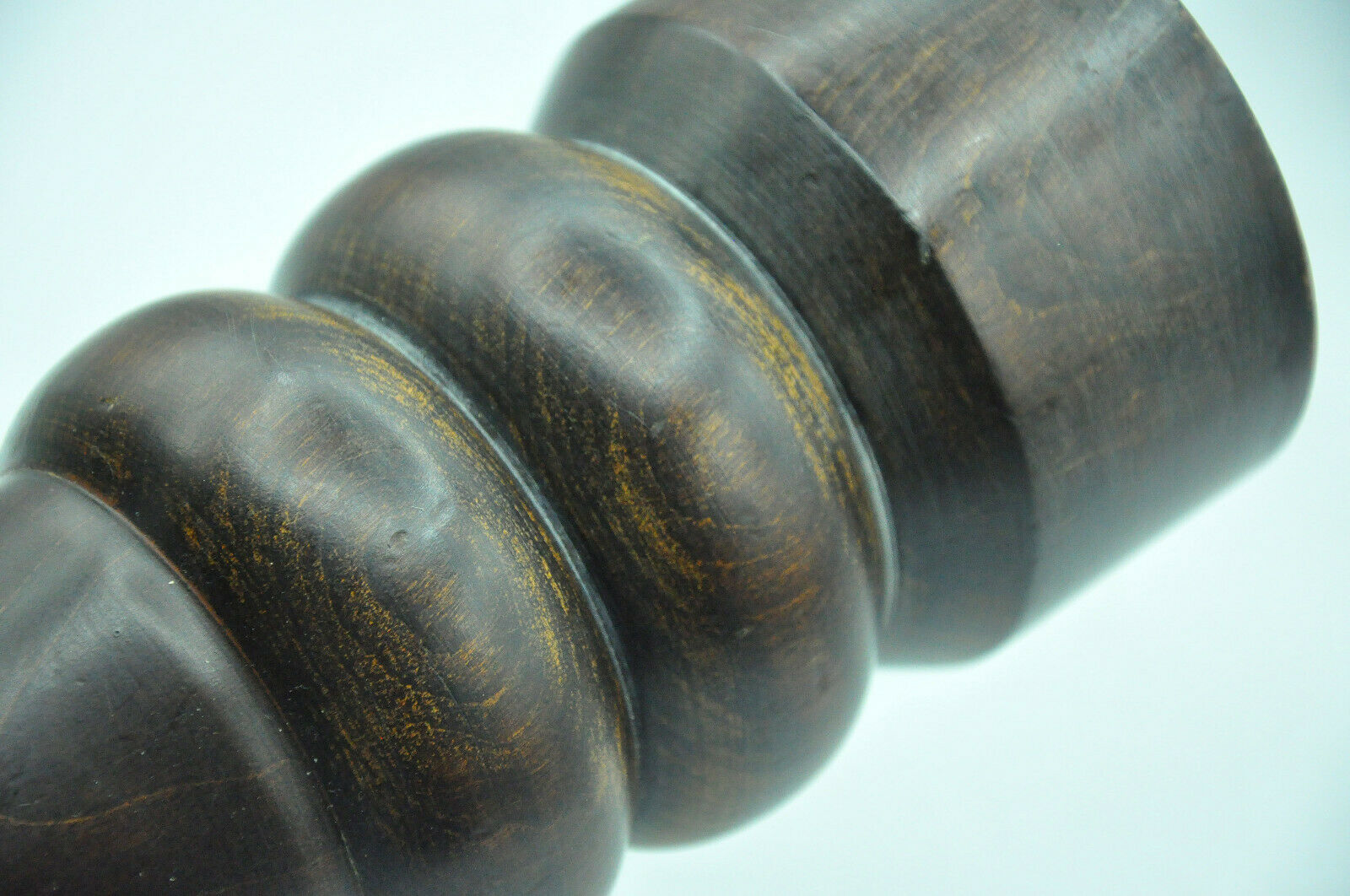 Functional wood pepper mill decoration