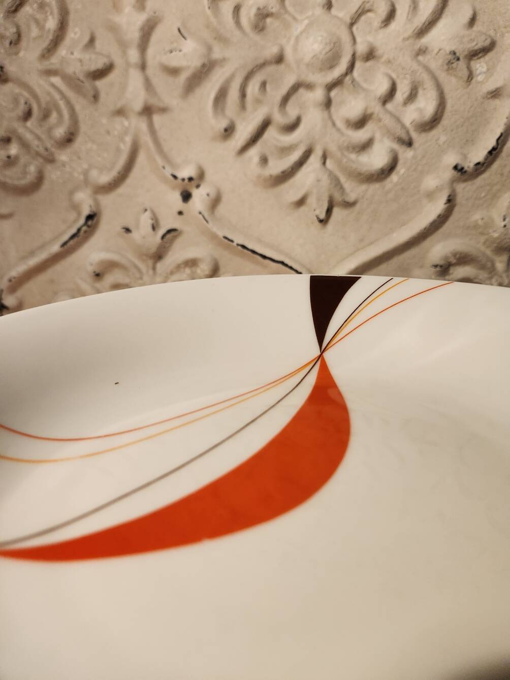 10 deep plates for velvety soups or salads, design 70 Winterling