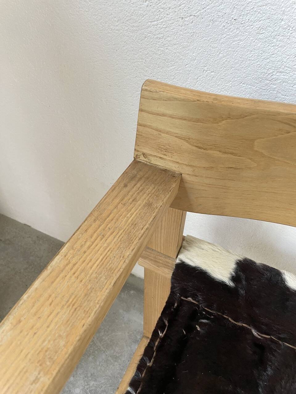 Oak chairs with armrests Ate Van Apeldoorn