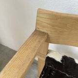 Oak chairs with armrests Ate Van Apeldoorn