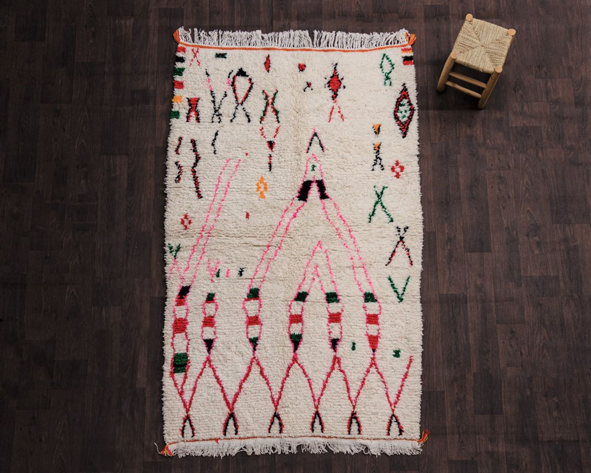 Moroccan Azilal rug 157x260 cm