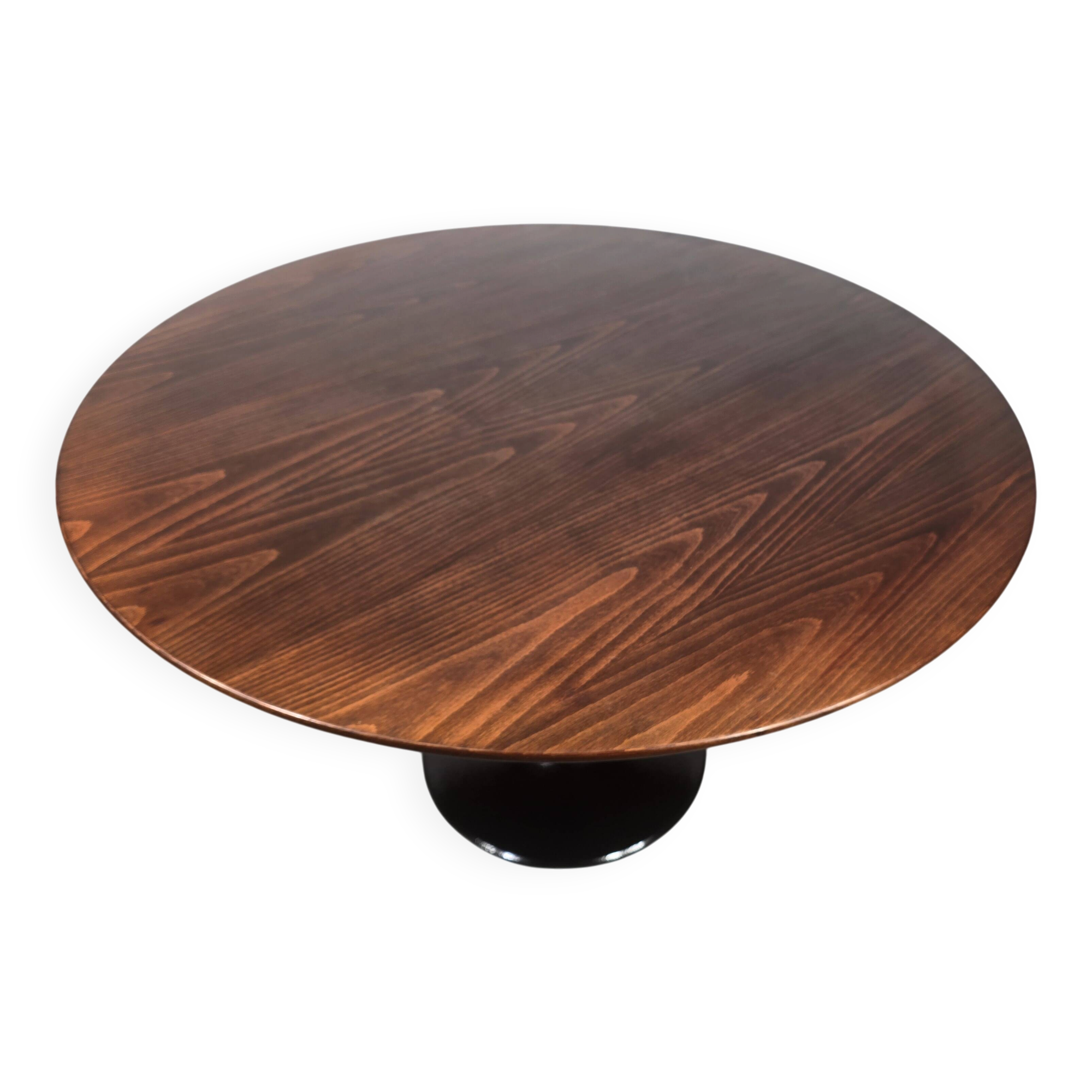 Mid-Century Pedestal Dining Table attributed to Dřevotvar Jablonné, 19