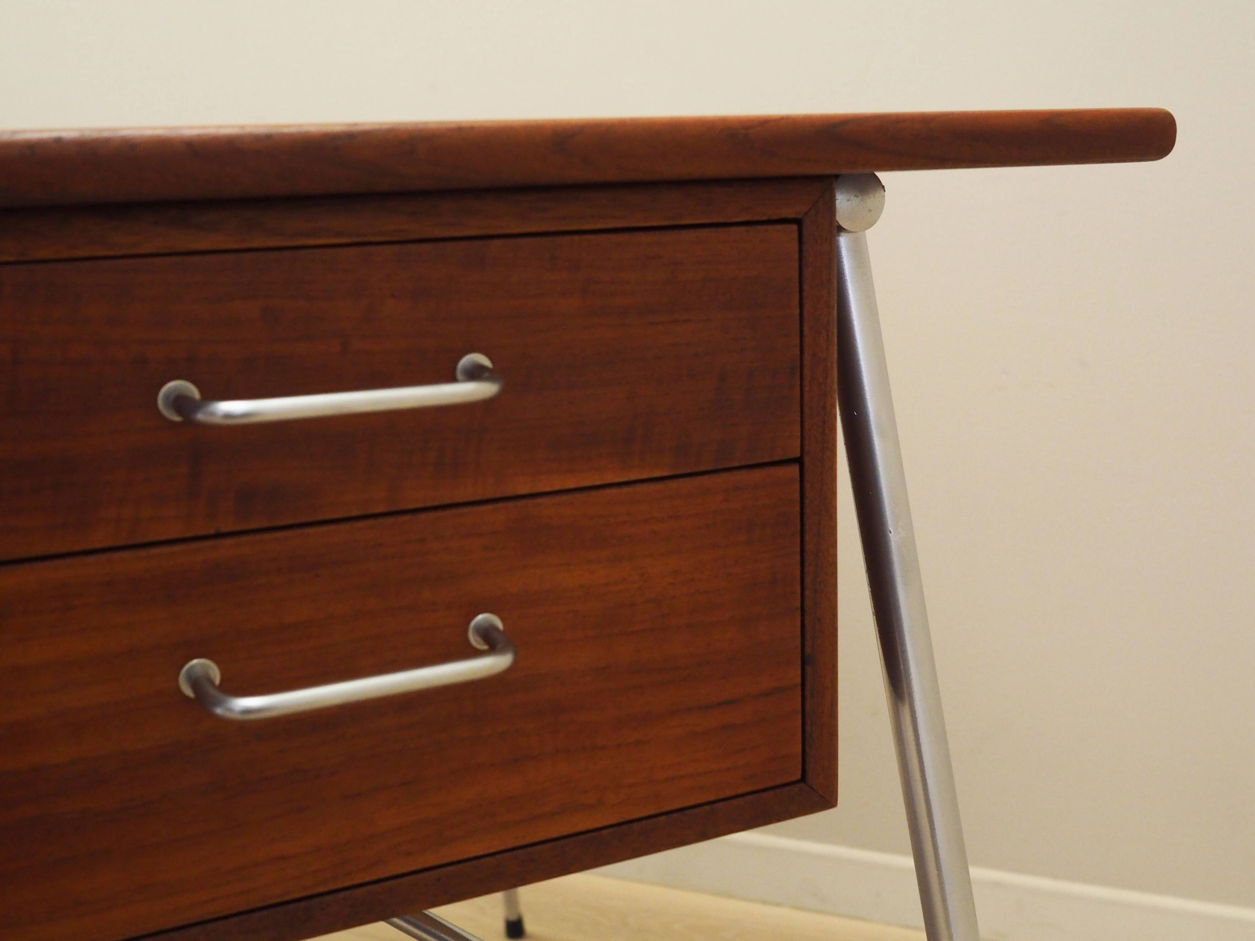 Teak desk, Danish design, 1960s, designer: Børge Mogensen, manufacturer: Sø