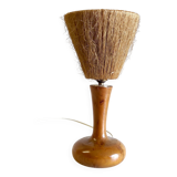 Lampe à poser design scandinave en Teck - années 60/70