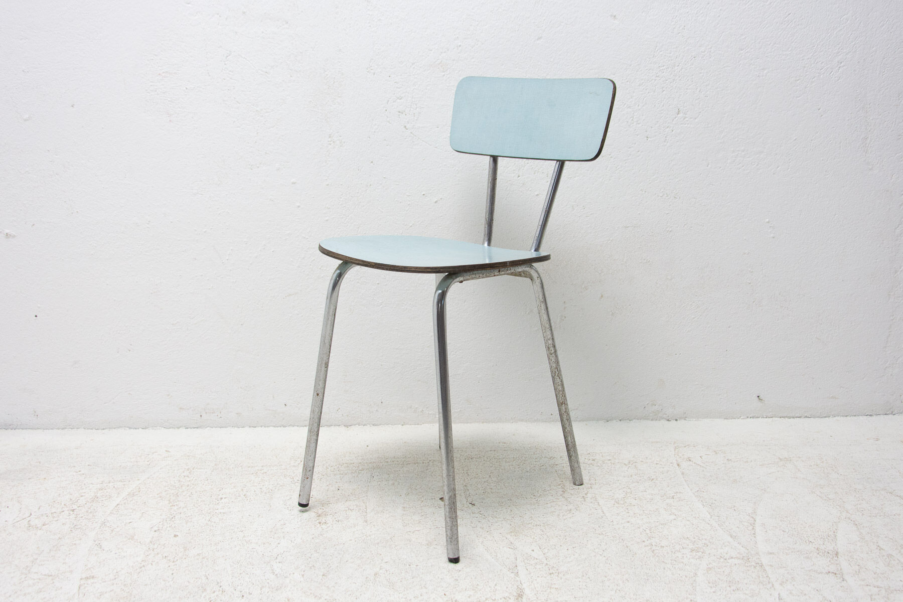 Czechoslovak colored formica cafe chair, 1960´s