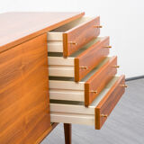 Vintage row, walnut, restored