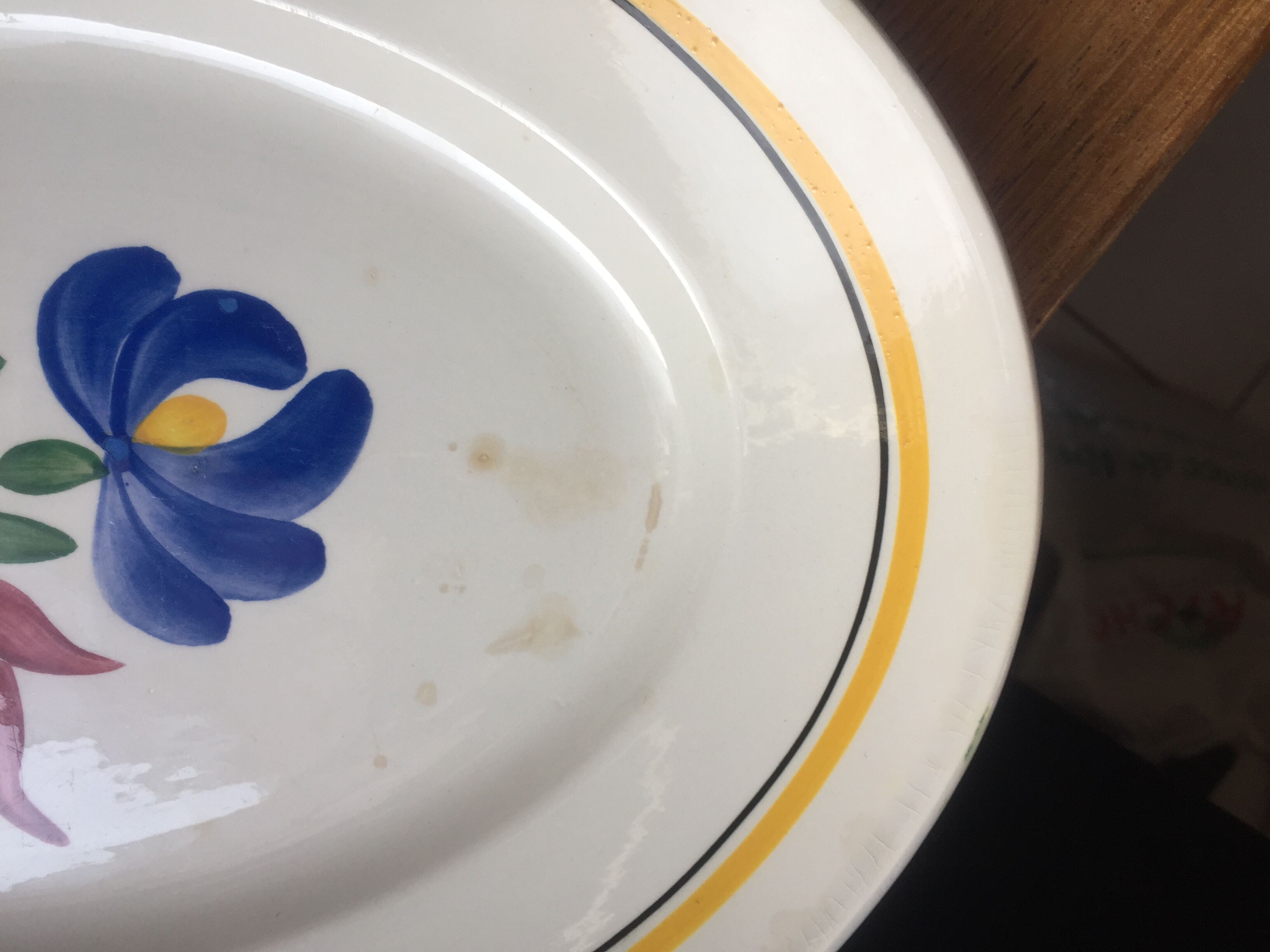 Lot of tableware Digoin Sarreguemines model Dunkirk