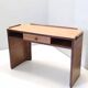 Art Deco desk in walnut, birch and beech, Brianza, Italy