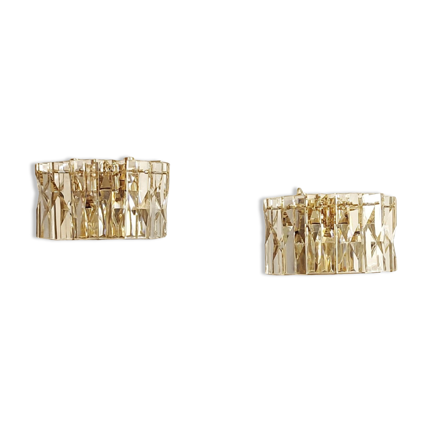 Pair of Kinkeldey appliques. Germany, 1970s.