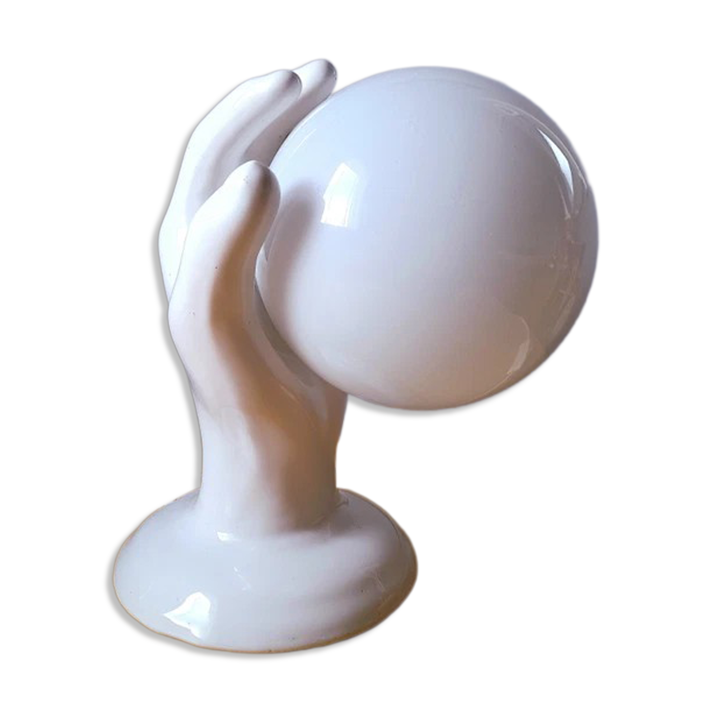 Ceramic hand lamp 1980