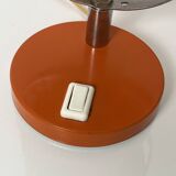 Eyeball lamp vintage orange wall mounting possible